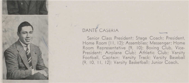 Dante Caseria U.S. Marine Corps WWII