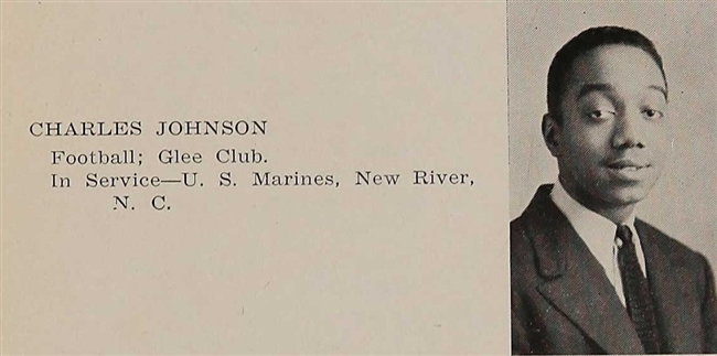 Charles T. Johnson U.S. Marine Corps WWII