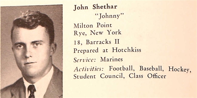 John Shethar U.S. Marine Corps WWII