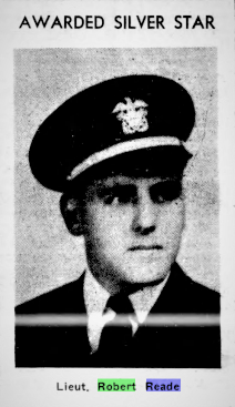 Robert Reade U.S. Navy WWII