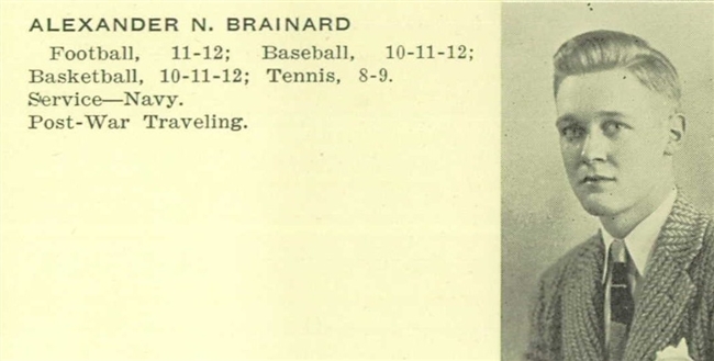 Alexander N. Brainard U.S. Navy WWII