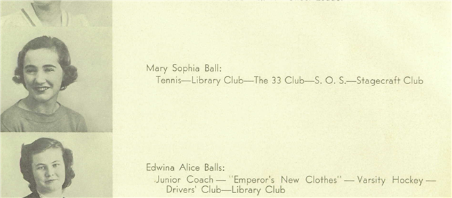Mary S. Ball Women's Army Corps WWII