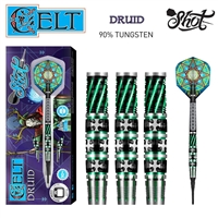 Shot! Darts - Celt - Druid - Soft Tip 90% - 18g
