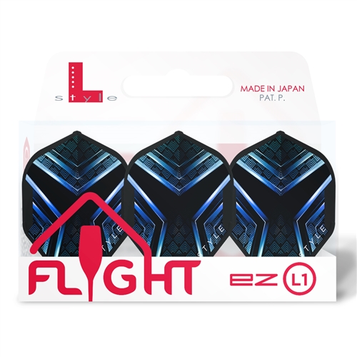 L-style L1 EZ Standard Flight - Genesis - Black with Blue