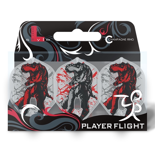 L-style L1 PRO Standard Flight - T-Rex V.3 - White