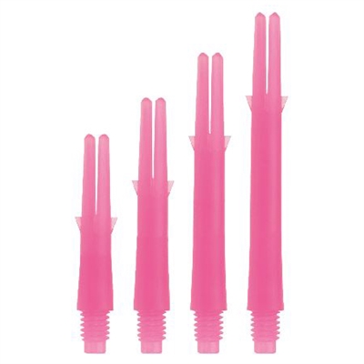 L-style Dart Shaft - L-SHaft Locked -Shocking Pink