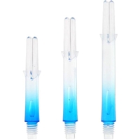 L-style Dart Shaft - L-SHaft Locked 2-Tone - Clear with Blue