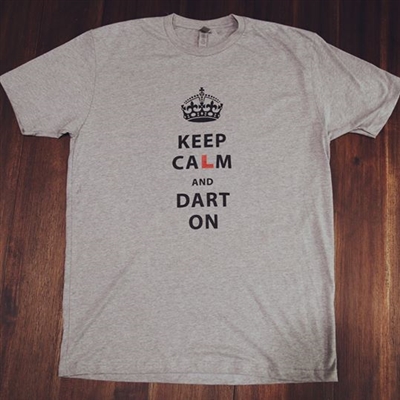 L-style Keep Calm and Dart On Tee