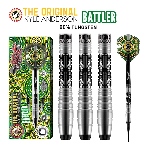 Shot! Darts - 'Battler' (Kyle Anderson) - 80% - 18g