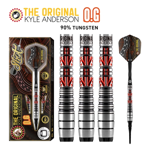 Shot! Darts - 'The Original' (Kyle Anderson) - 90% - 18g