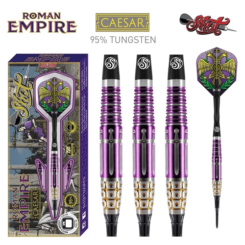 Shot! Darts - Roman Empire - Caesar 95% - 18g