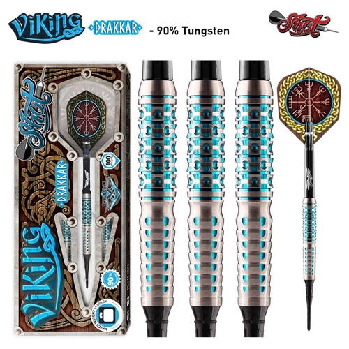 Shot! Darts - Viking - Drakkar - Soft Tip 90% - 18g