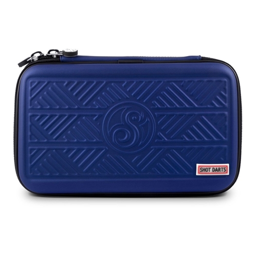 Shot! Wallet - Tactical Darts Case - Two Set Dart Wallet - Blue