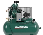 Champion HR3F-8 3 HP 80gal Horizontal Tank Simplex Air Compressor