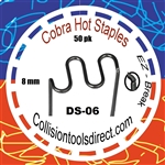 COBRA Hot Staples DS-06  S-Pattern 6mm  50 pk