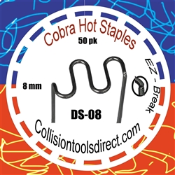 COBRA Hot Staples DS-08  S-Pattern 8mm  50 pk