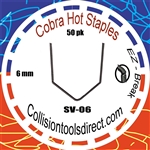 COBRA Hot Staples SV-06 V-Pattern 6mm