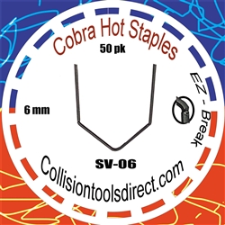 COBRA Hot Staples SV-06 V-Pattern 6mm