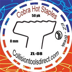 COBRA Hot Staples ZL-08 Z-Long Pattern 8mm