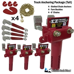 EZ Frame Clamp Chief Style - Extra Tall  EZF-1001CH-ET Full Frame & Truck Anchoring