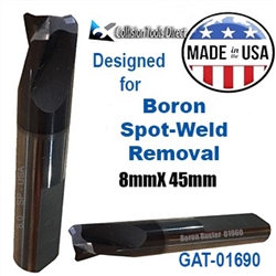 Boron Spot Weld Bit  8mm X 45mm - Boron Buster