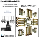 Chief  Pinch Weld Clamp Bolt Service Kit  Generation 1