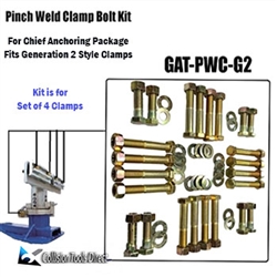 Chief Pinch Weld Clamp Bolt Kit -Generation 2