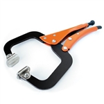 Grip-On GR22406 6" C-Clamp with Swivel Tips - Aluminum collision tools