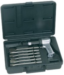 Ingersoll Rand 121-K6 Air Hammer with 6 Chisels