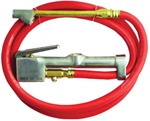 Milton 501 Inflator Gauge with Dual-Head Chuck and Hose