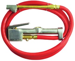 Milton 501 Inflator Gauge with Dual-Head Chuck and Hose