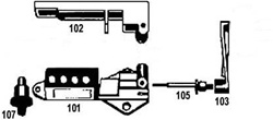 Morgan DT-107 Trimeezer Replacement Disc Guide