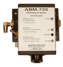 Martech 75451 Aircheck Monitor with Built In Alarms - ABM - 725 Carbon Monoxide