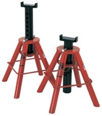 Norco 81210I Pair 10ton Capacity Jack Stands - Pin Type (High) Imported