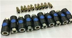 Prevost ISI 061201 Female Air Coupler (10)
(10) Couplers & (10) plugs