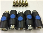 Prevost ISI 061201 Female Air Coupler (5)
(5) Couplers & (5) plugs