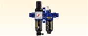 Prevost TB PSM201 Filter Regulator Lubricator 2 Units 1/4" Gas FNPT