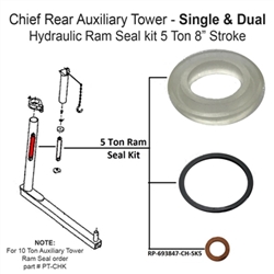 Seal Kit - Chief S21 Auxiliary Tower Ram - 5 Ton