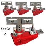 Chief Frame Machine Anchoring  - Metric Package - Set of 4 Compare to Chief p/n 702083
