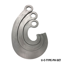 Chief C-TYPE PULL HOOKS (SET OF 3) U-C-TYPE-PH-SET  Used