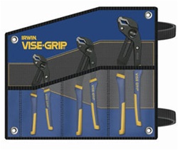 Irwin Vise-Grip 2078711 3 Pc. Groovelock Kitbag Set