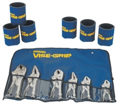 Irwin Vise-Grip 641KB 6 Pc. Tool Set In Bag with 6 Koozie Cups