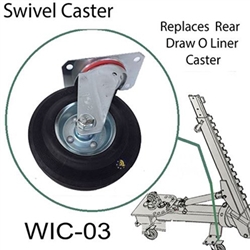 Wicke Swivel Caster 03 - Car O Liner 30953 / D16-17 Link Wheel