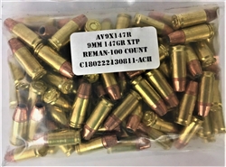 9mm 147 gr XTP Reman