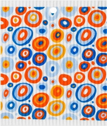 ash Towel-100% Biodegrade- Colorful Circles