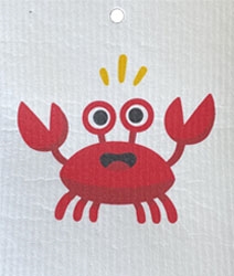 ash Towel-100% Biodegrade- Crab