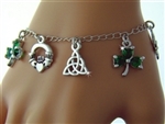 Irish Charm Bracelet/Anklet (#JPEW6054)