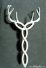 Celtic Royal Trinity Stag Kilt Pin (#JPEW7014)
