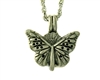 Pewter Butterfly and Flower Essential Oil/Perfume Diffuser(JPEW8020)