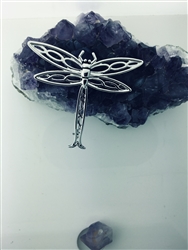 Celtic Dragonfly Pin/Brooch (JPEW7022) Highland Dragonfly Brooch